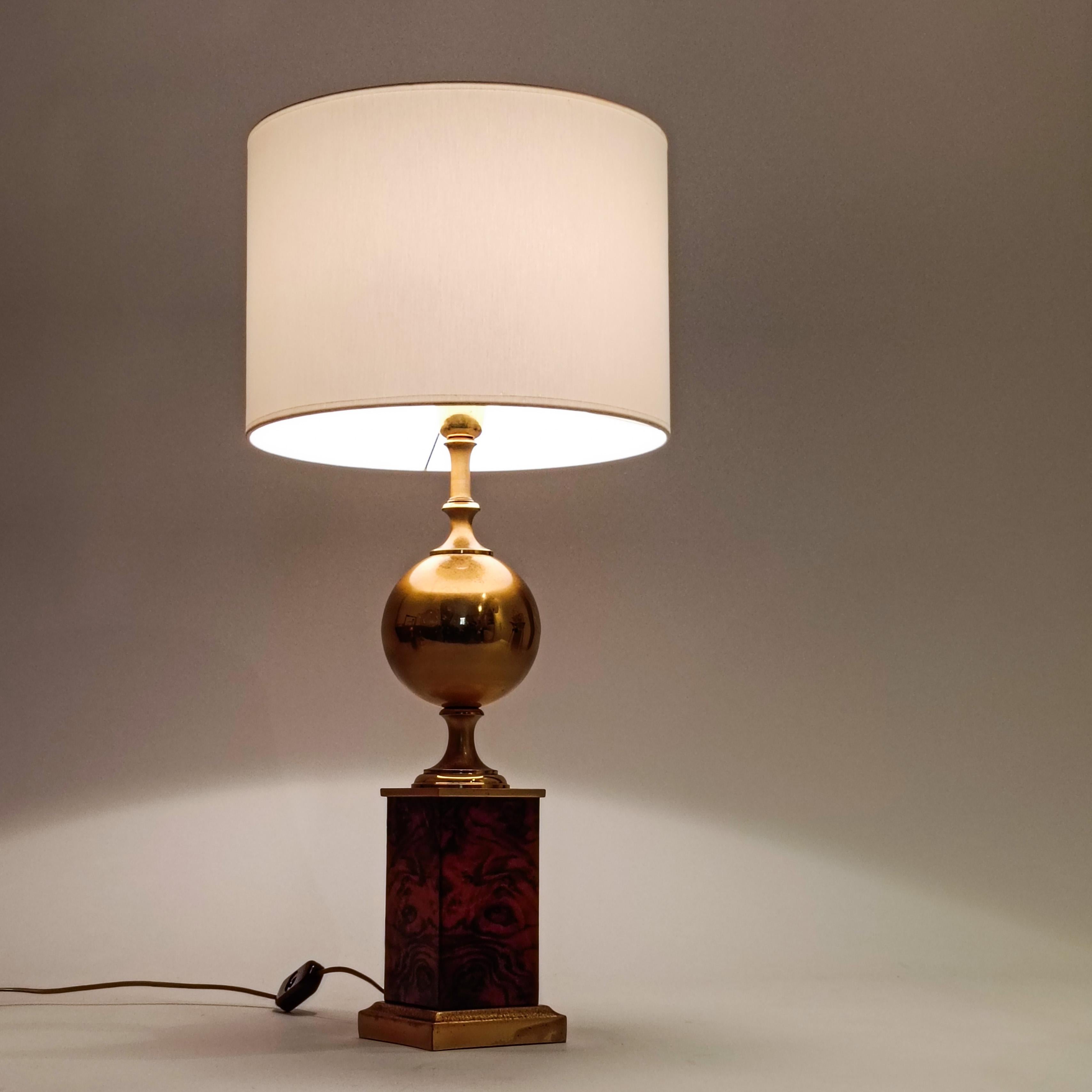 Philippe Barbier. Lámparas de mesa Hollywood Regency de Maison Barbier, Francia, años 60 en Bueno estado para la venta en SANT ADRIÀ DE BESÒS, ES