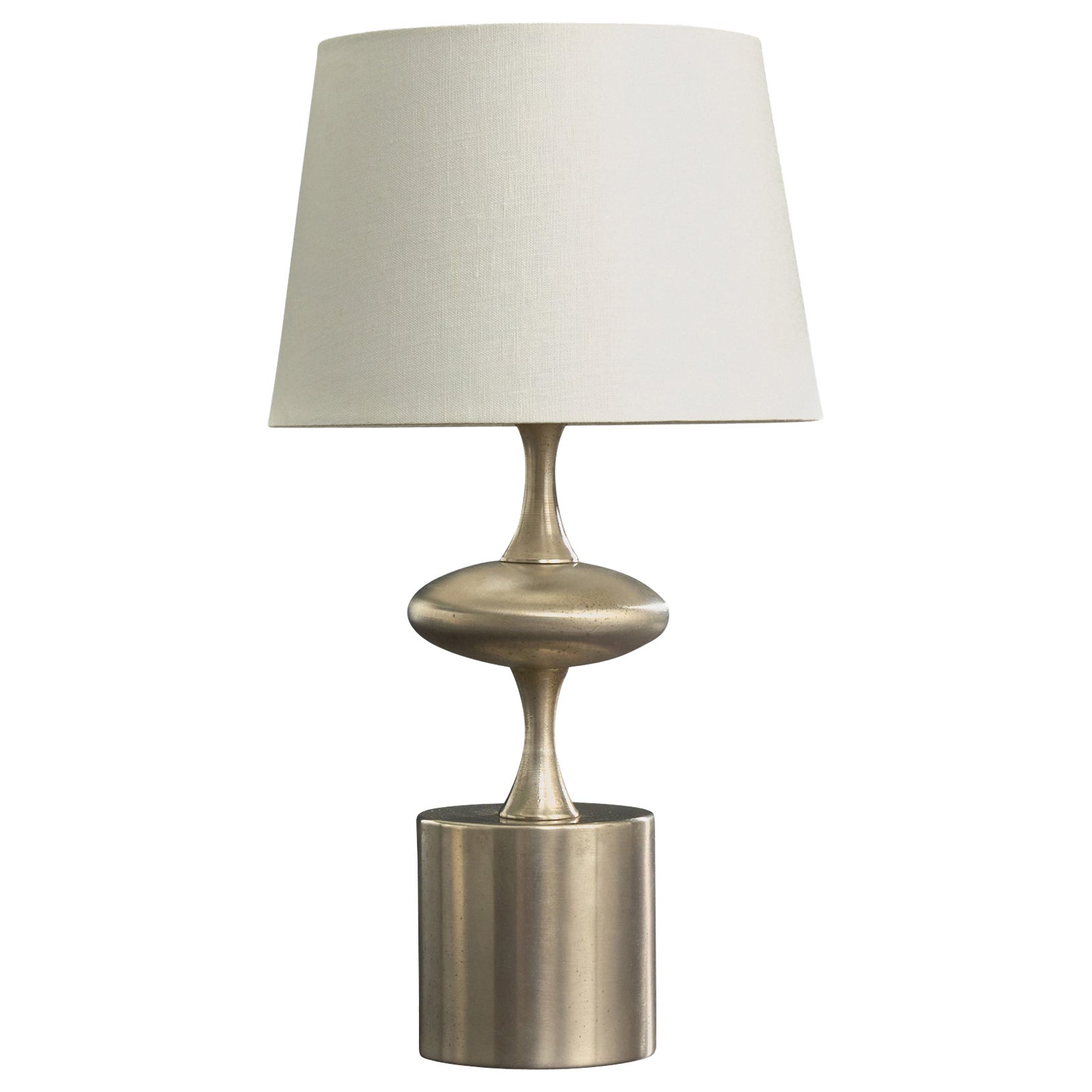 Philippe Barbier, Table Lamp, Metal, France, 1970s