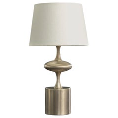 Philippe Barbier, lampe de table, métal, France, années 1970