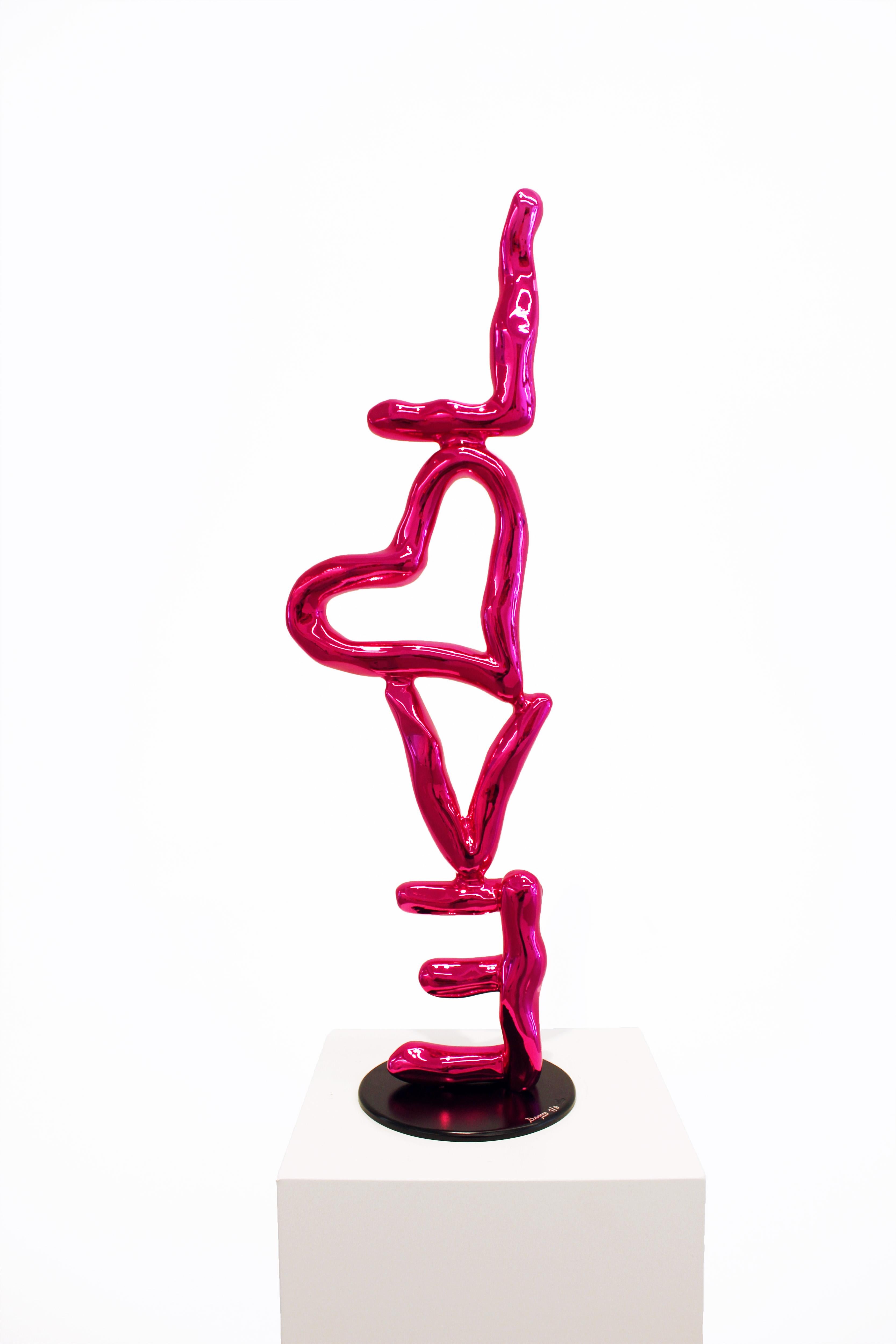 LOVE - Sculpture by Philippe Berry