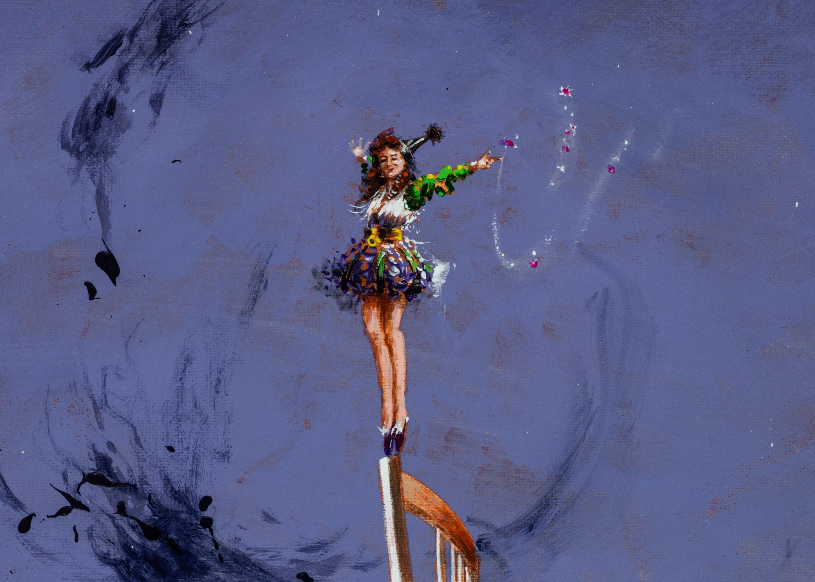 The Chair - Painting by Philippe Bertho