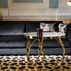 Philippe Black Sofa by Dom Edizioni