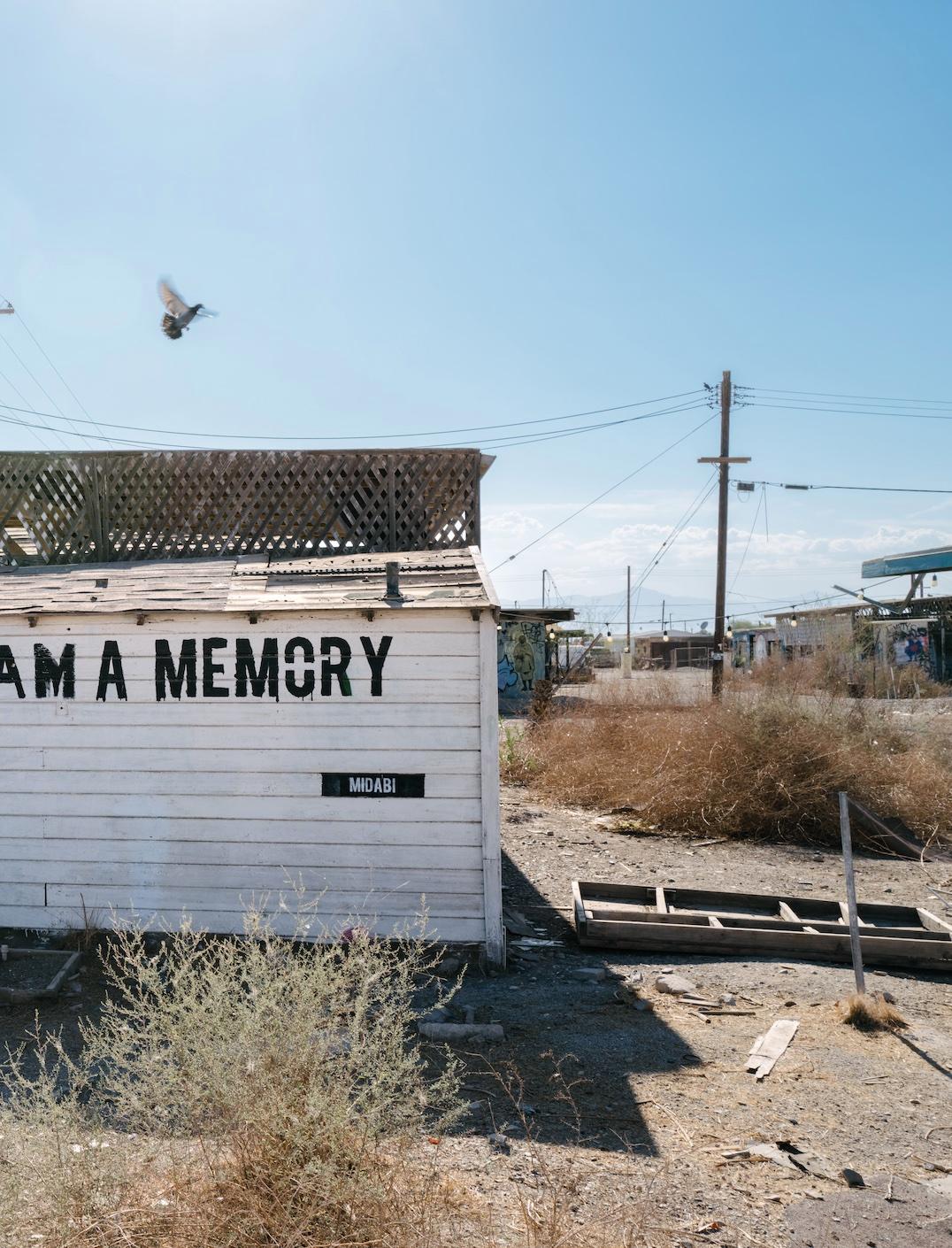 Forget, 2022, Bombay Beach, CA, USA - Photograph by Philippe Blayo