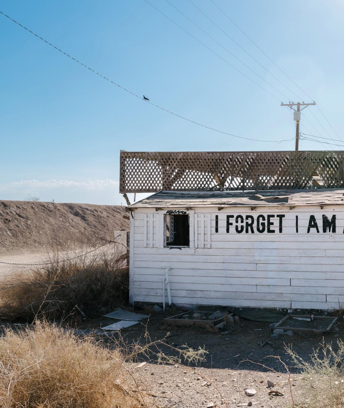 Forget, 2022, Bombay Beach, CA, USA - Contemporary Photograph by Philippe Blayo