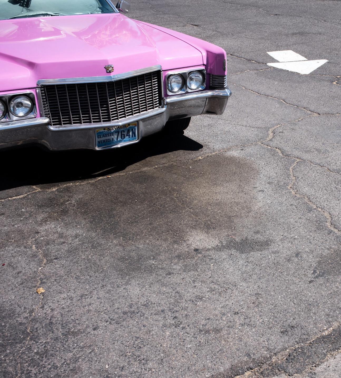 Pink Cadillac, 2017, Las Vegas, NV, USA - Photograph by Philippe Blayo