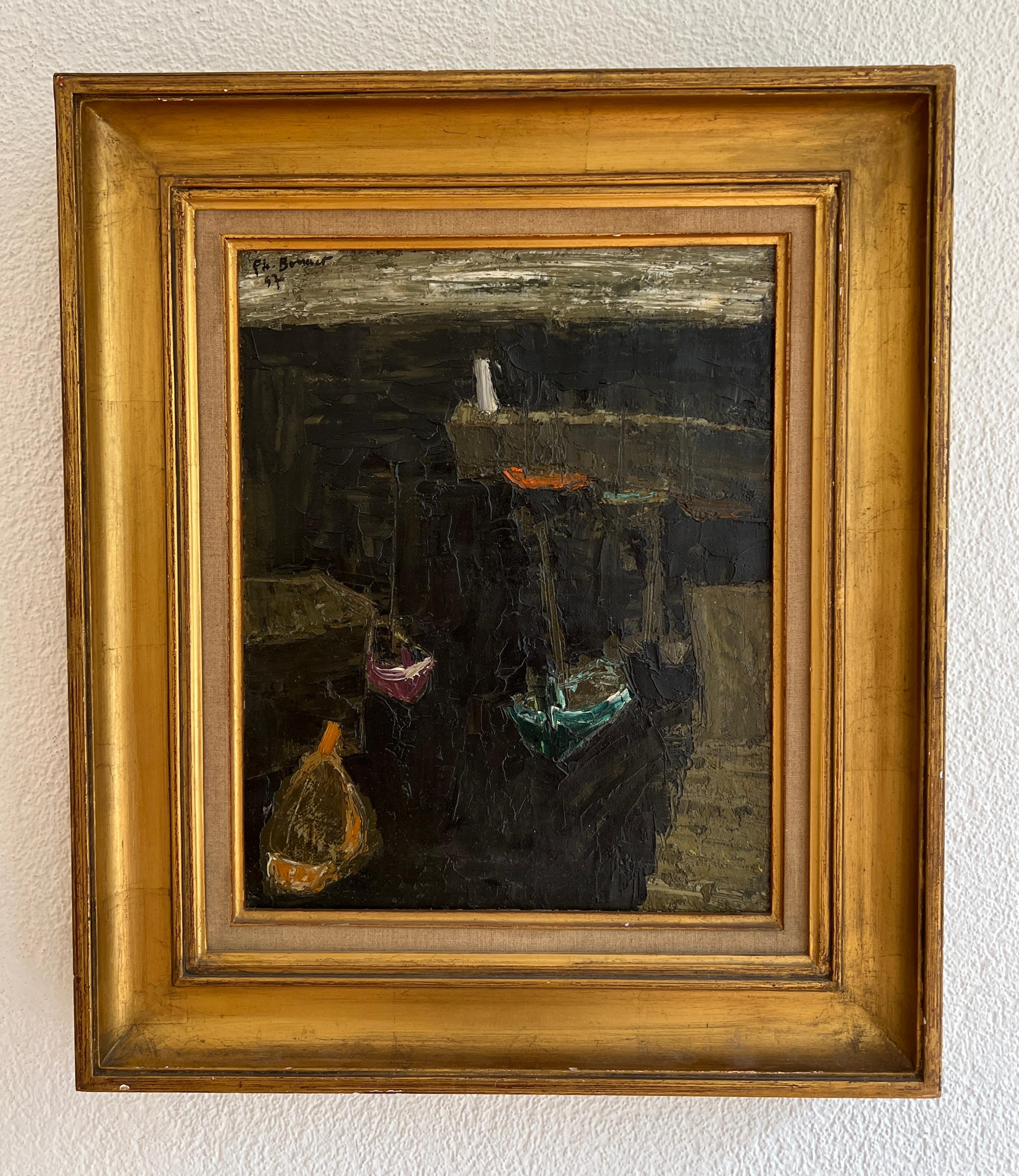 Puerto - Painting de Philippe Bonnet