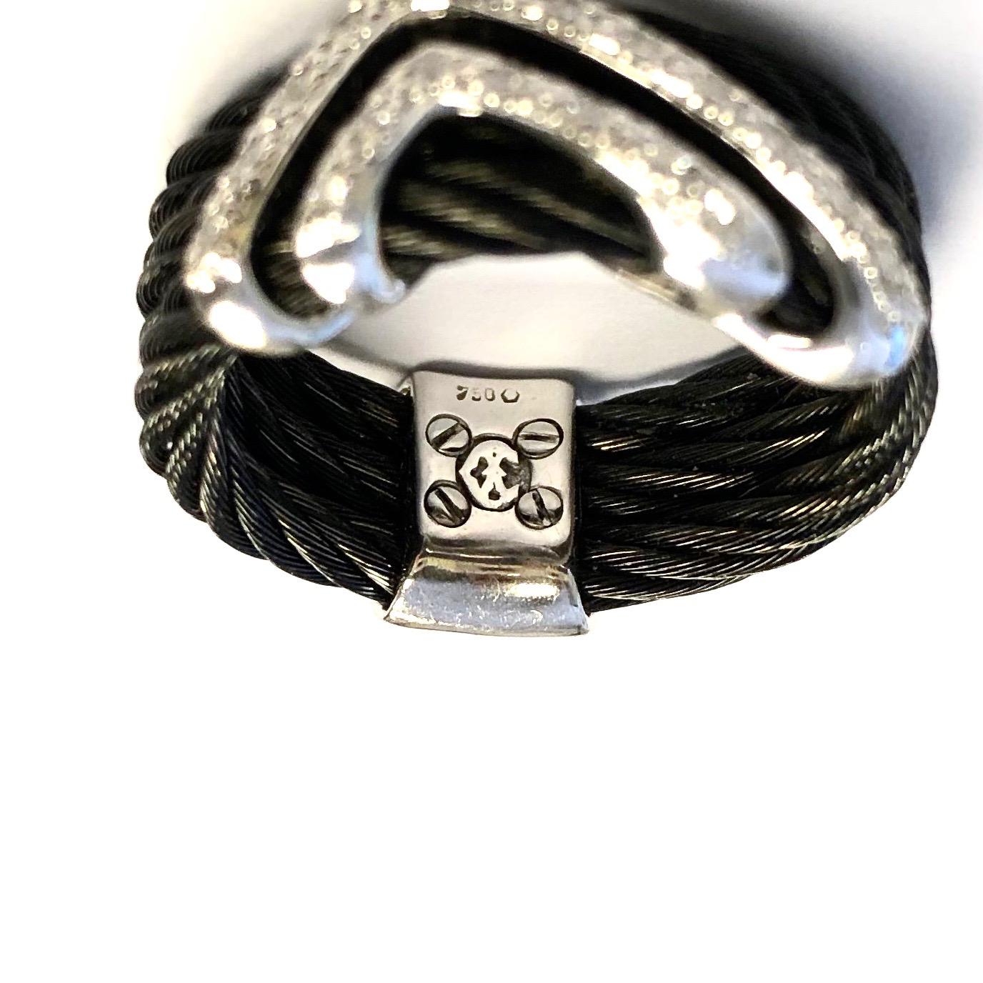 charriol celtic noir ring