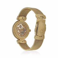 Philippe Charriol Fine Diamond and Gold Celtic Skeleton Wristwatch, circa 2000