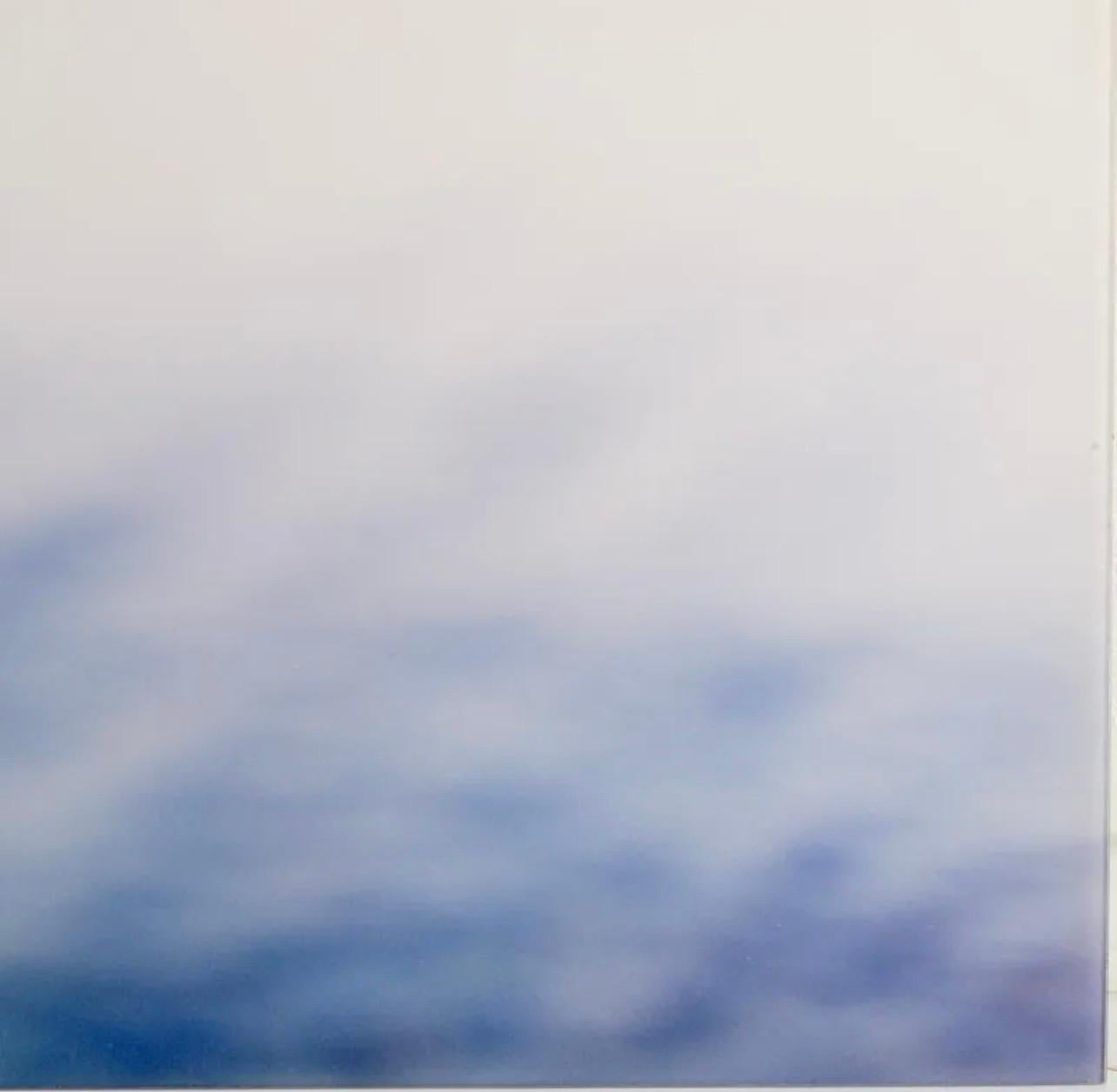 Large Chromogenic Mounted C Print Photograph Greece, Ocean Scene with Boat Photo For Sale 2
