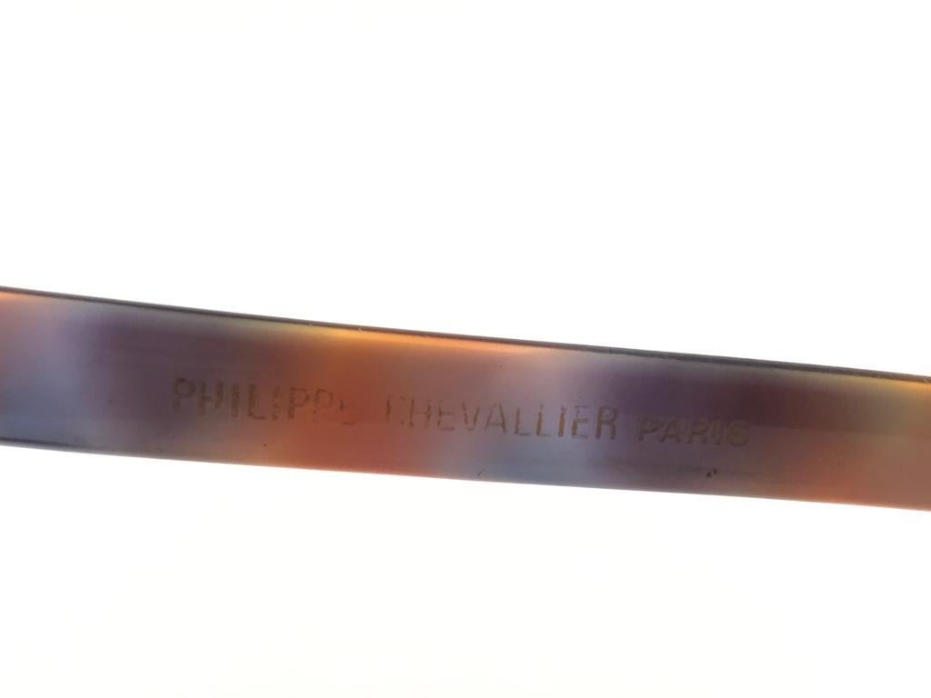 Philippe Chevallier Vintage Avant Garde Transluzente Sonnenbrille, 1960er Jahre im Angebot 1