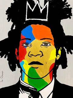 BASQUIAT (CROWN), Painting, Acrylic on Canvas