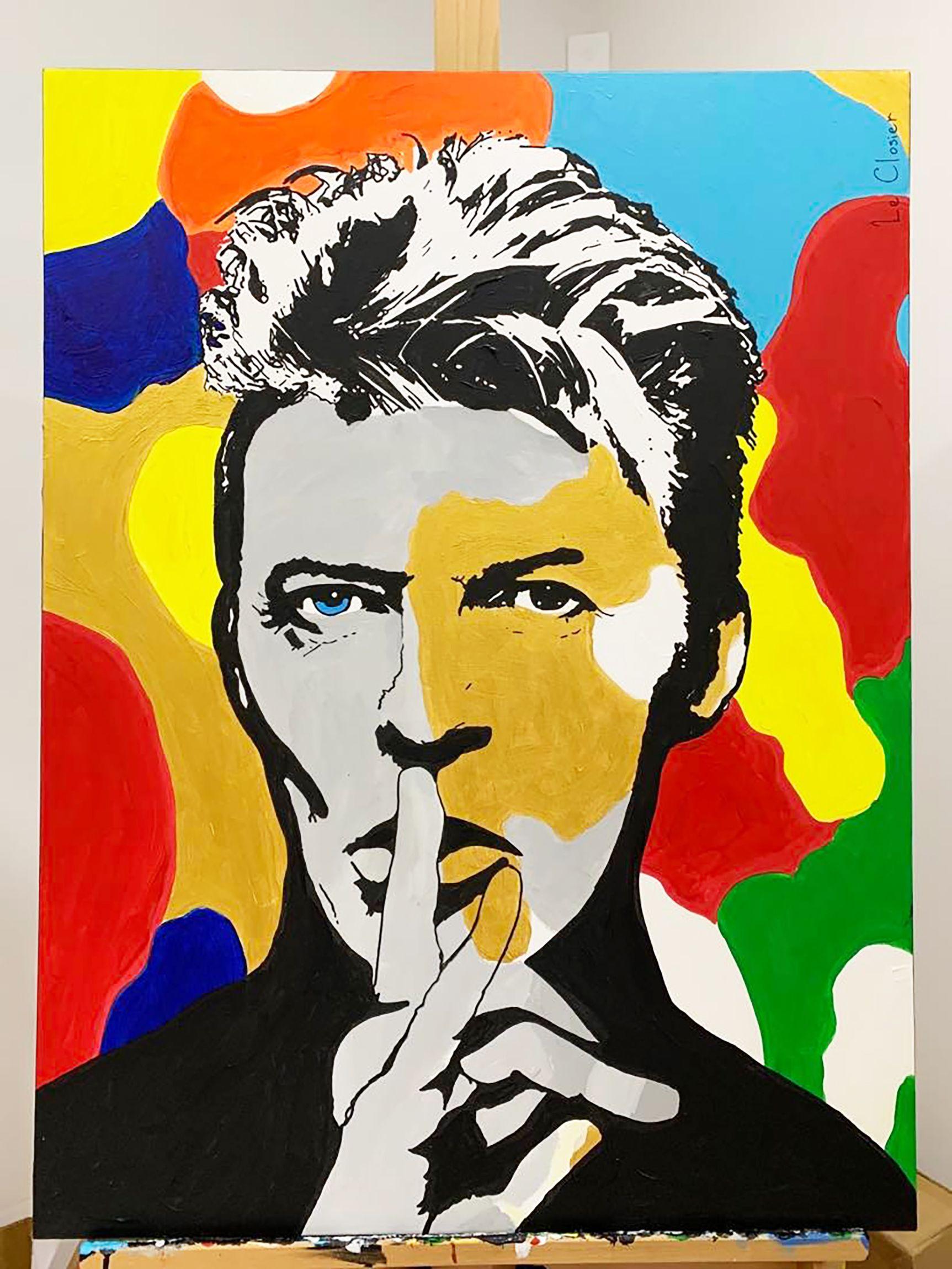 david bowie original paintings