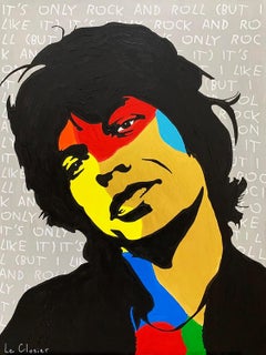 JAGGER, Painting, Acrylic on Canvas