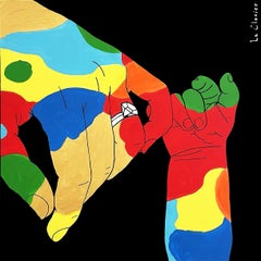 MOM, peinture, acrylique sur toile