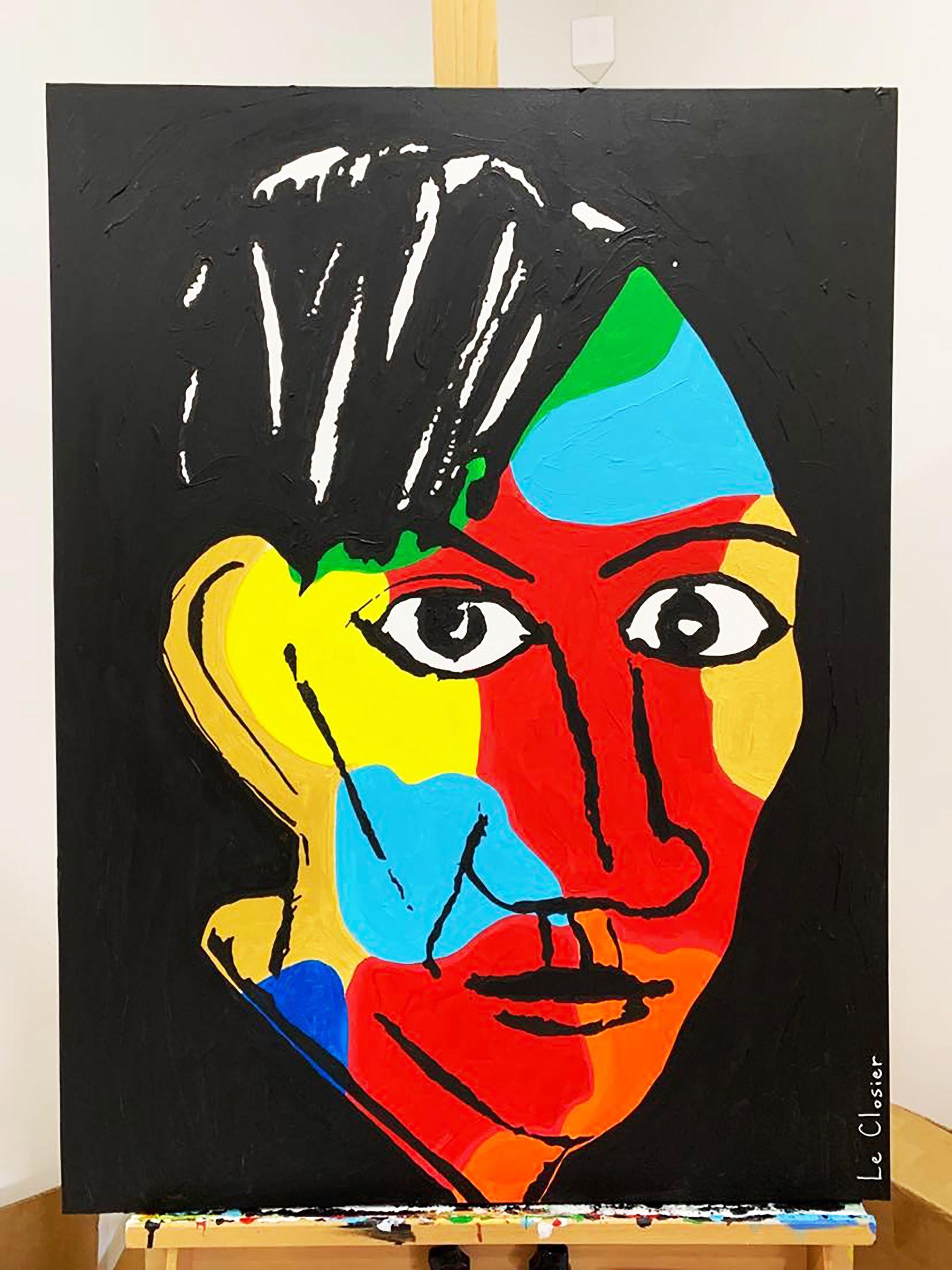 picasso acrylic painting