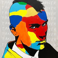 Used TAXI DRIVER, Painting, Acrylic on Canvas