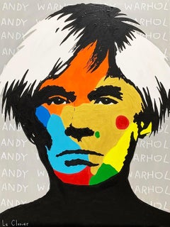 WARHOL, Painting, Acrylic on Canvas