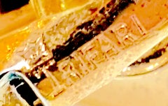 Trifari PhilippeMidCentury TasselEarrings & CrystalDiamanteLinkCollar GoldParure