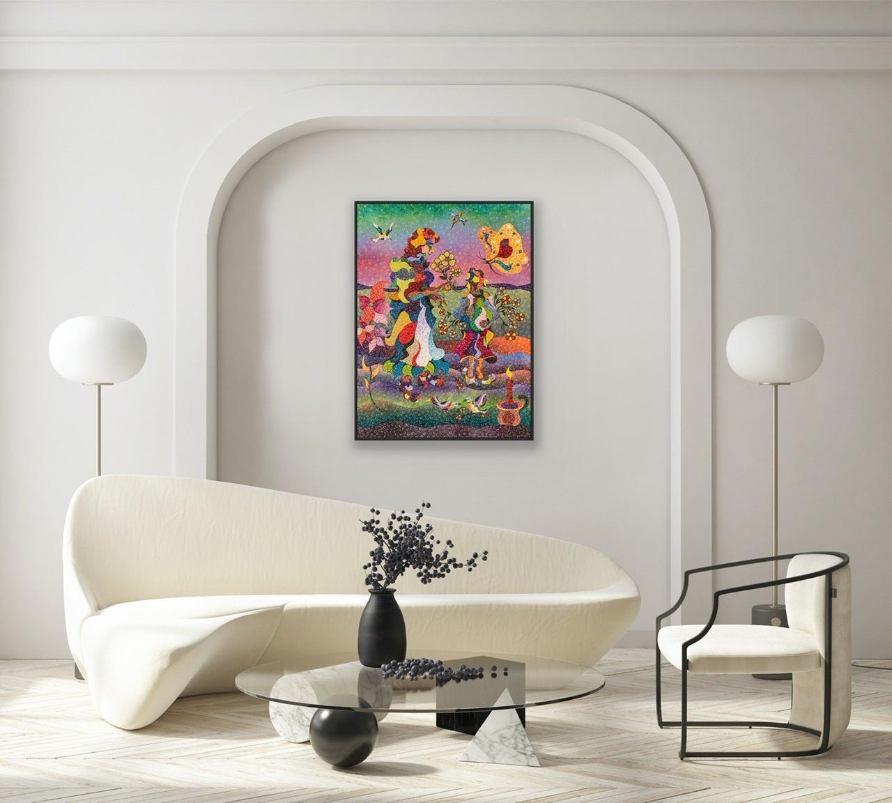 Dreams of Yesteryear - Contemporary Painting by Philippe de Kraan