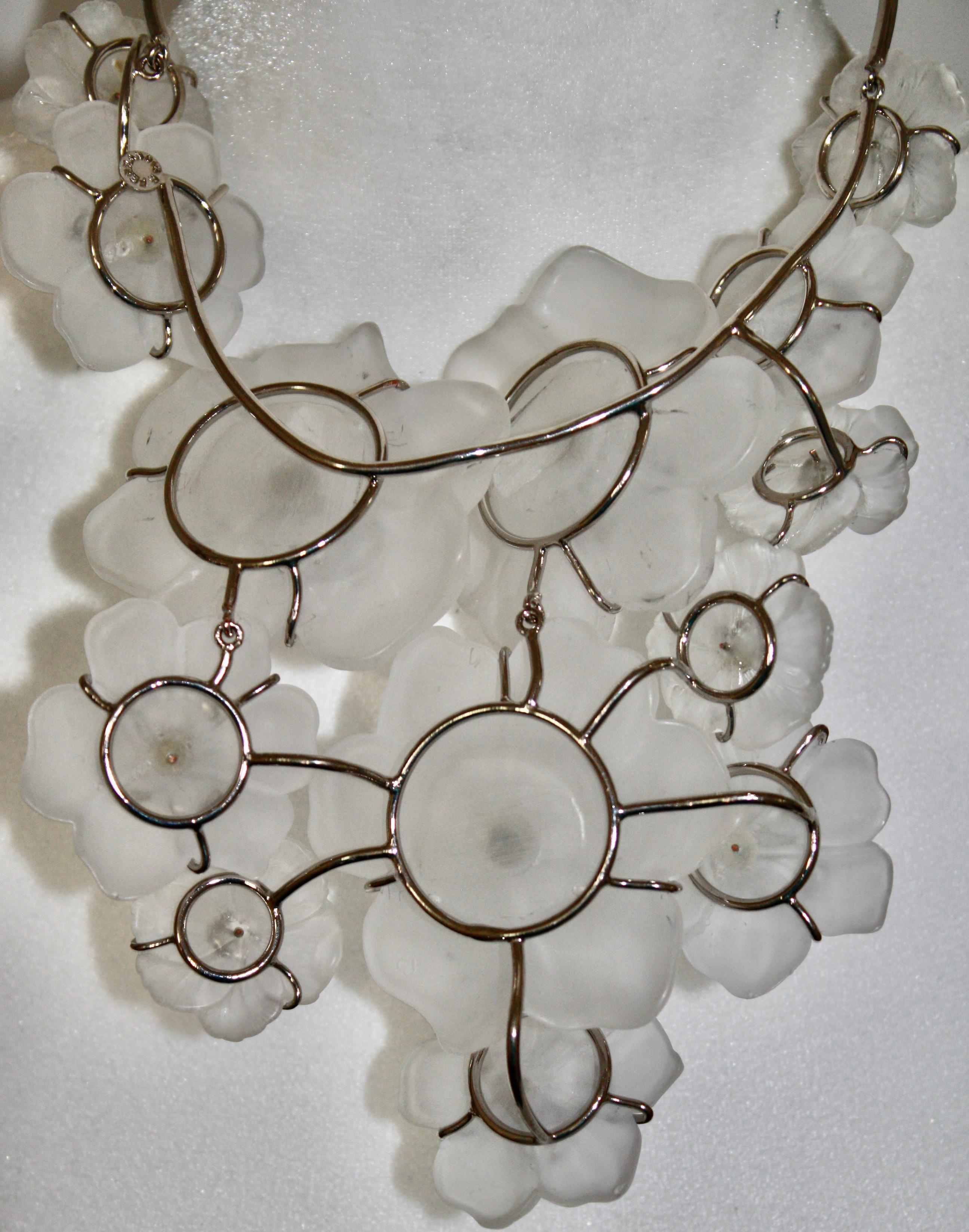 swarovski choker silver