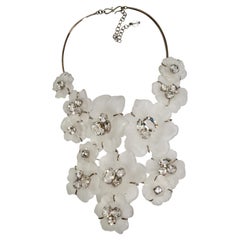 Philippe Ferrandis Acrylic and Swarovski Crystal Choker