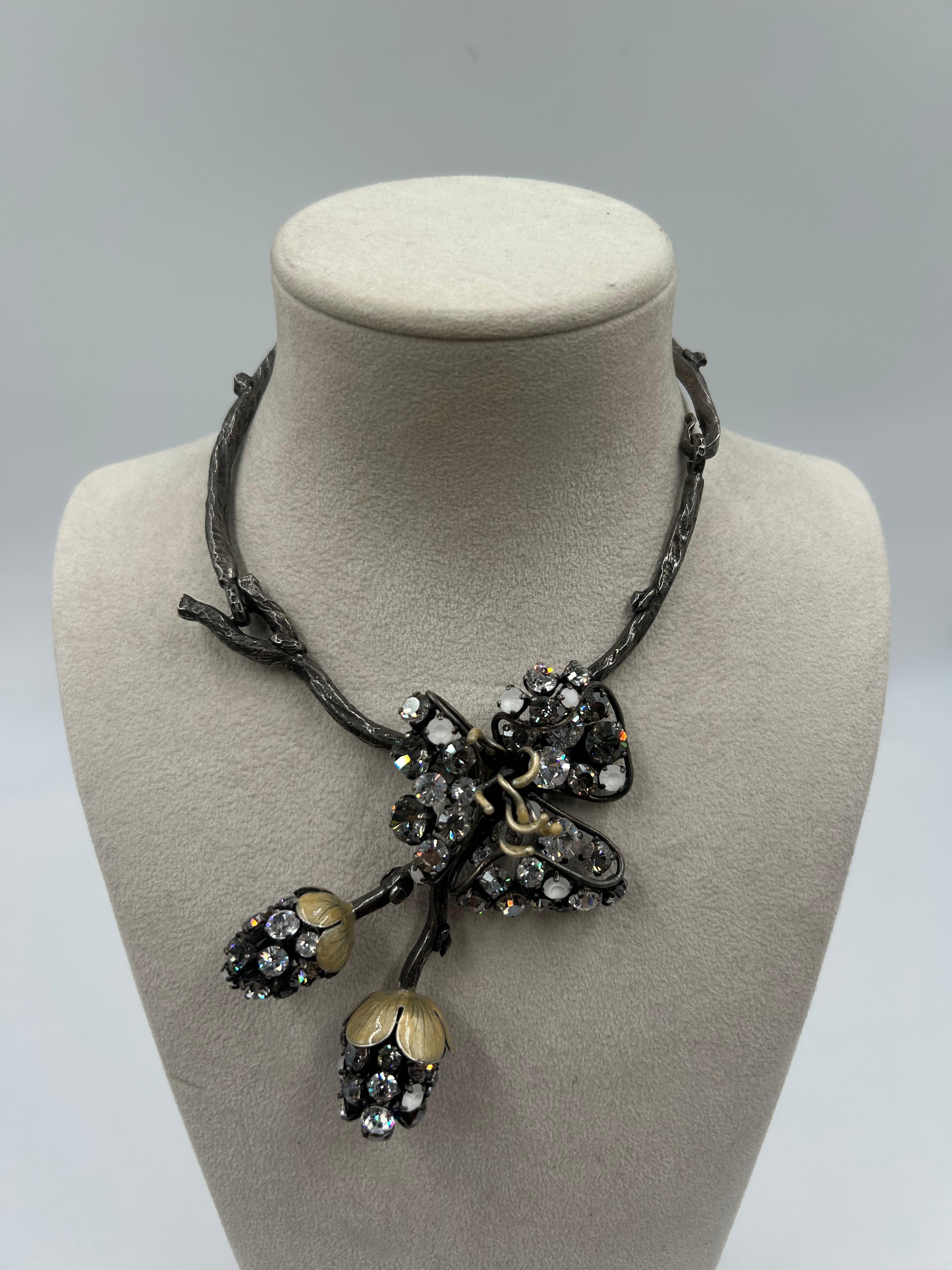 Femenino o masculino Philippe Ferrandis Collar Rama 1990 en venta