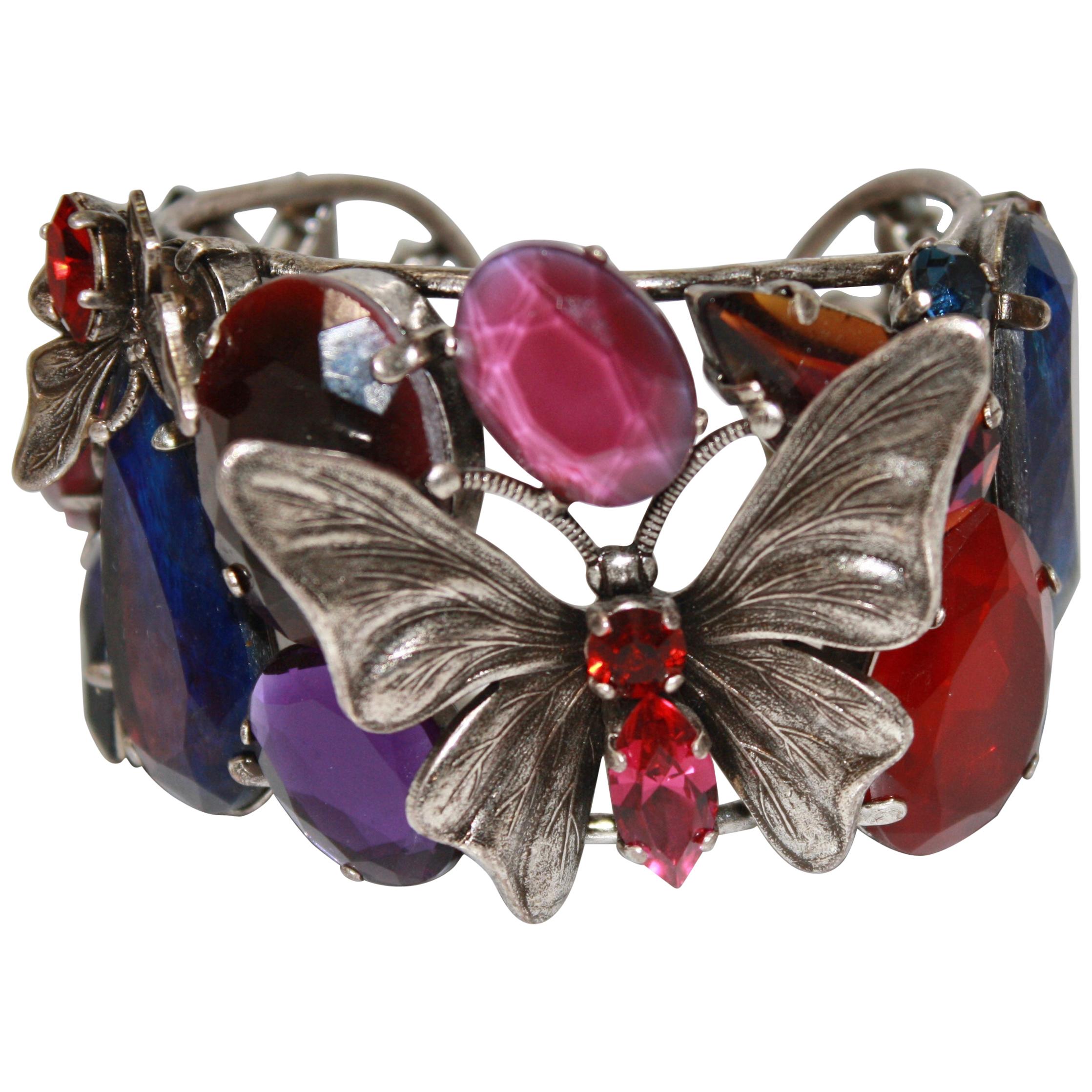Philippe Ferrandis Butterfly Cuff For Sale