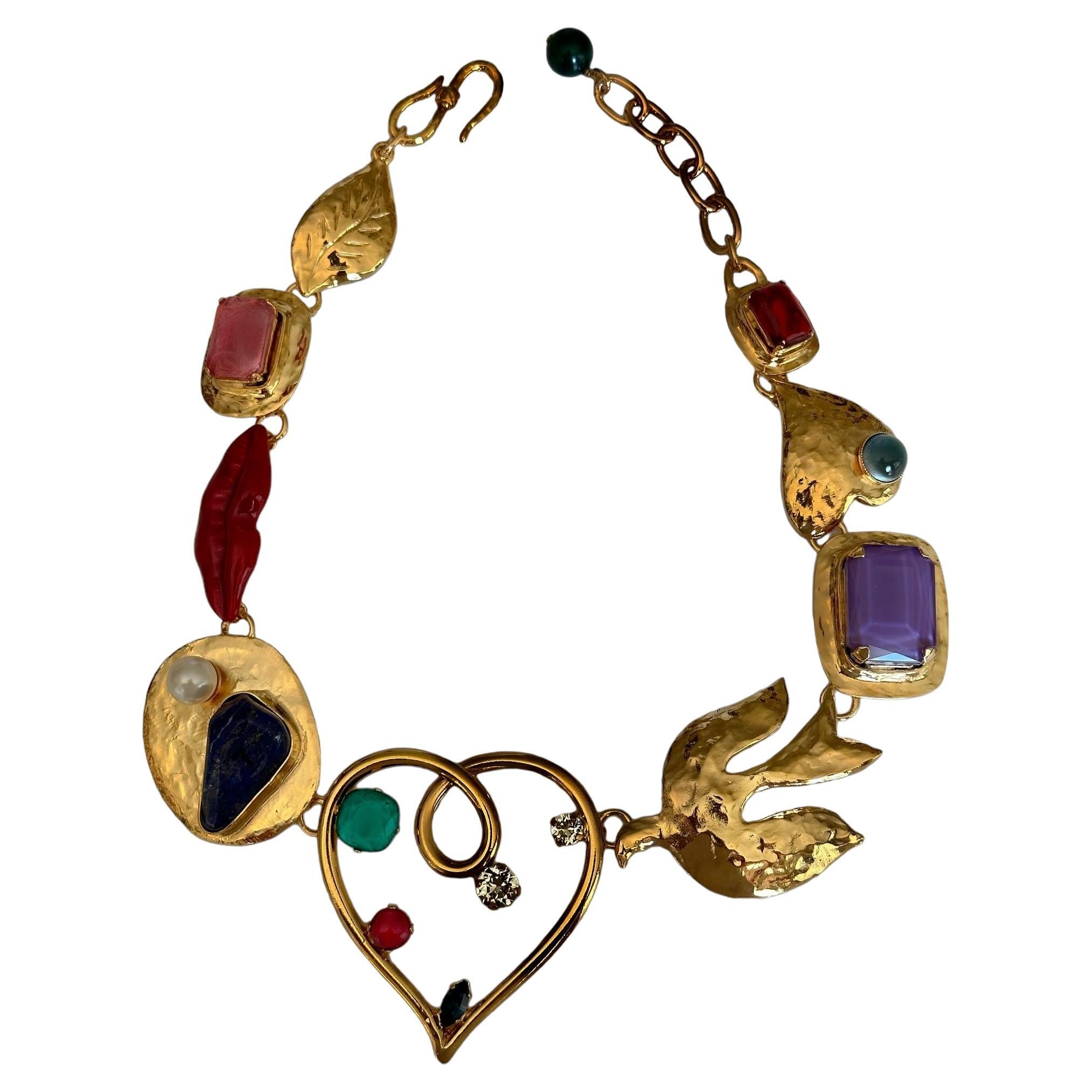 Philippe Ferrandis Dali Chocker Necklace For Sale
