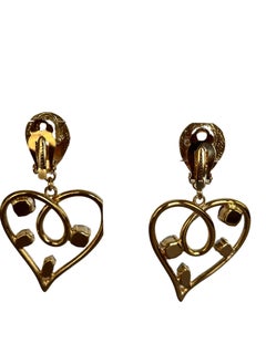 Philippe Ferrandis Dali Heart Earrings