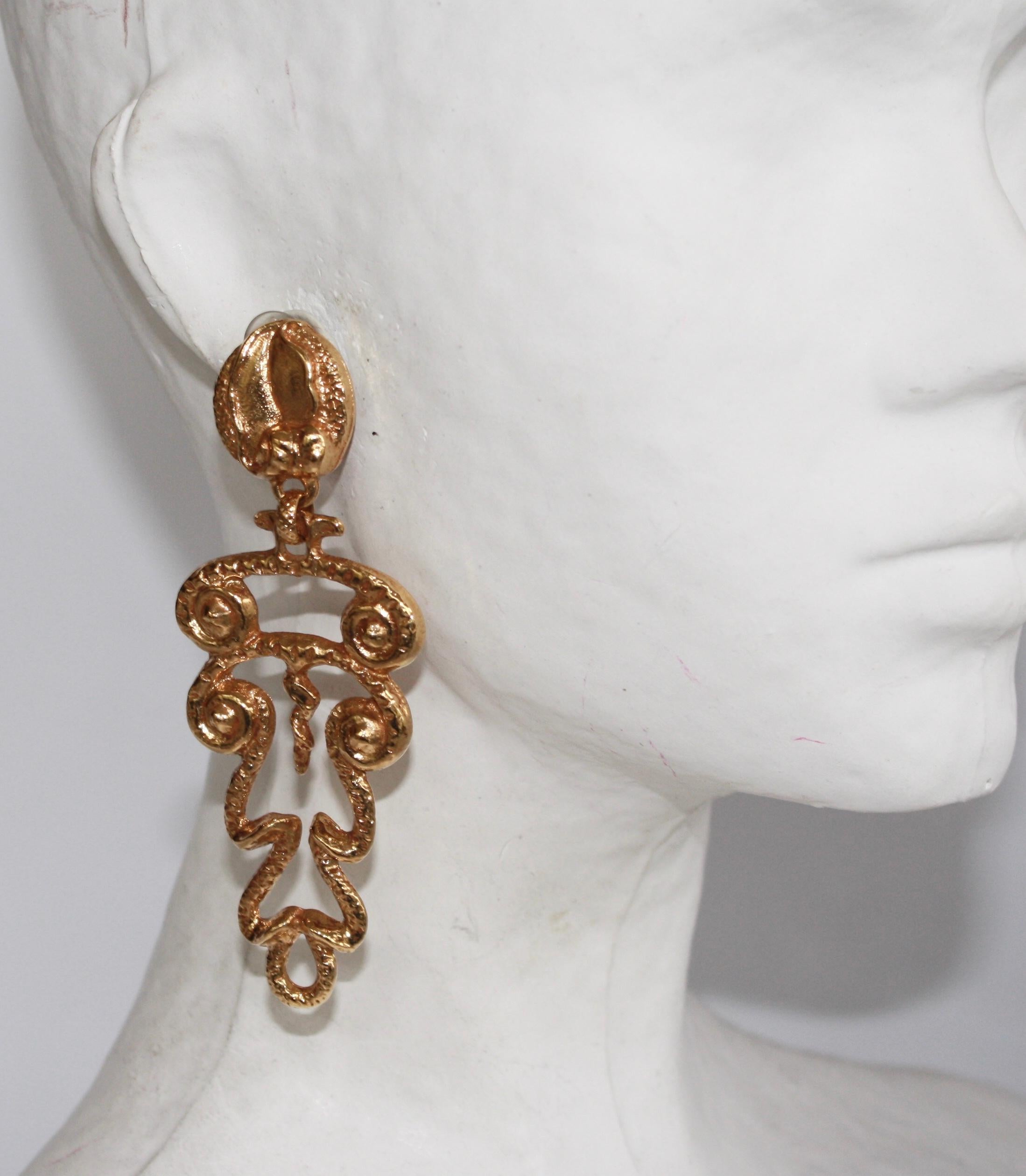 grecian style earrings