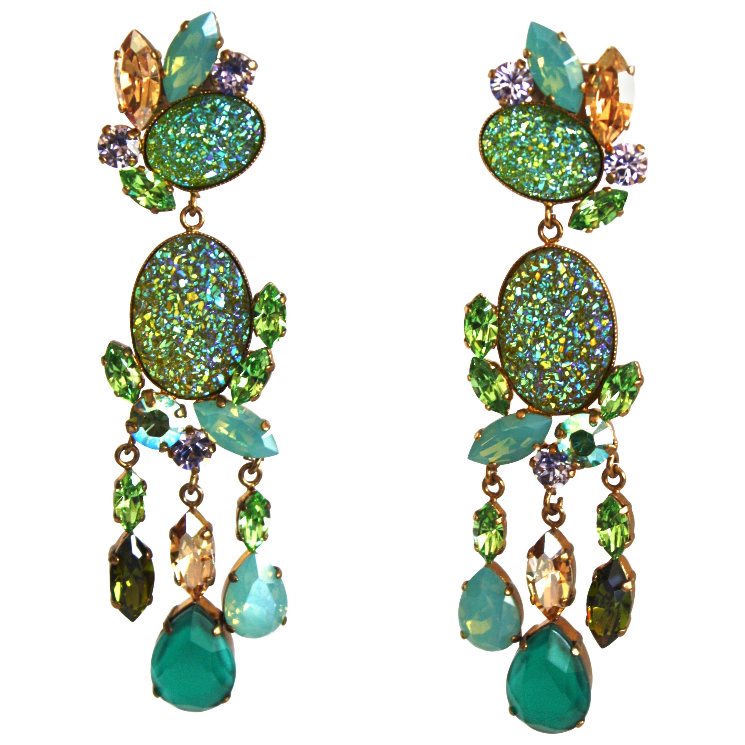 Philippe Ferrandis Limited Edition Clip Earrings 