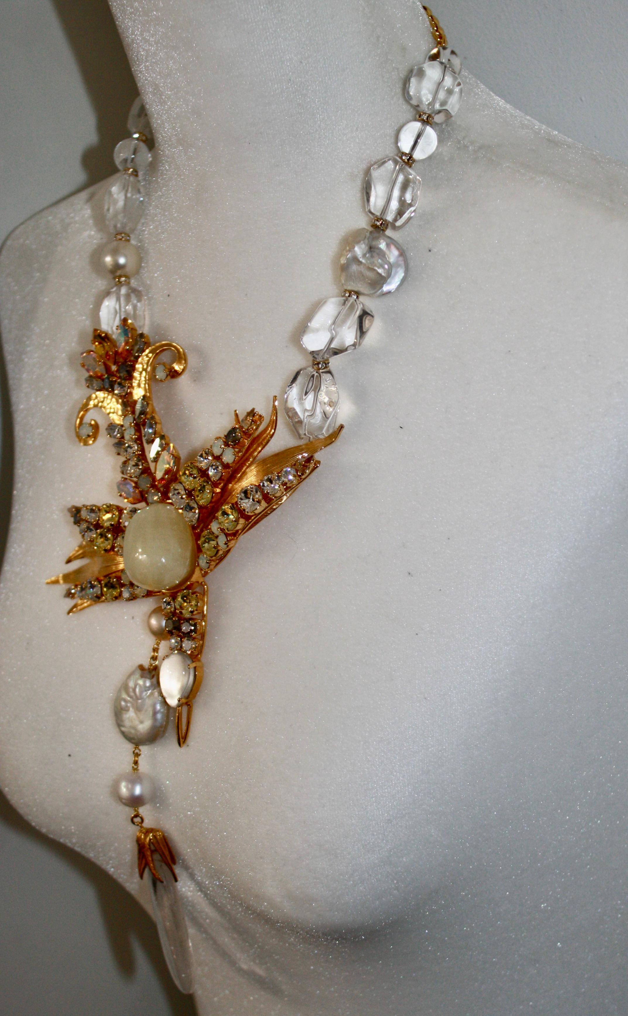 Artist Philippe Ferrandis Limited Series Bird Necklace