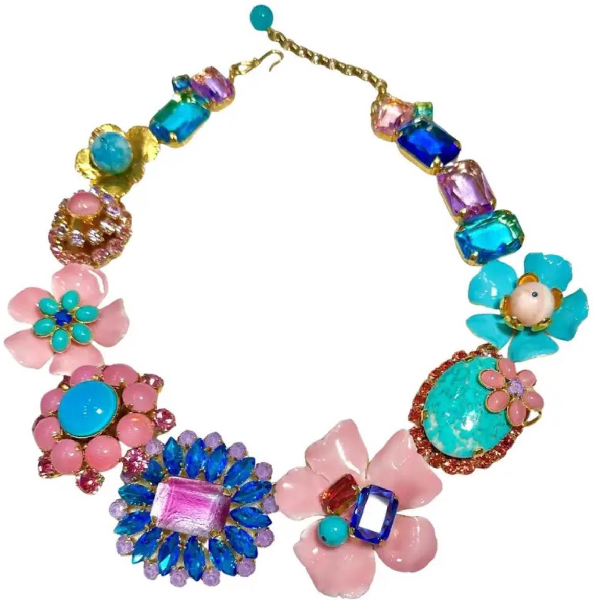 Philippe Ferrandis Pastel Clip Earrings For Sale 3