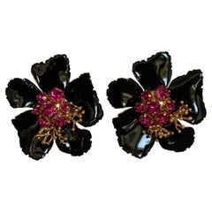 Philippe Ferrandis Sévilla Oversized Clip Earrings 