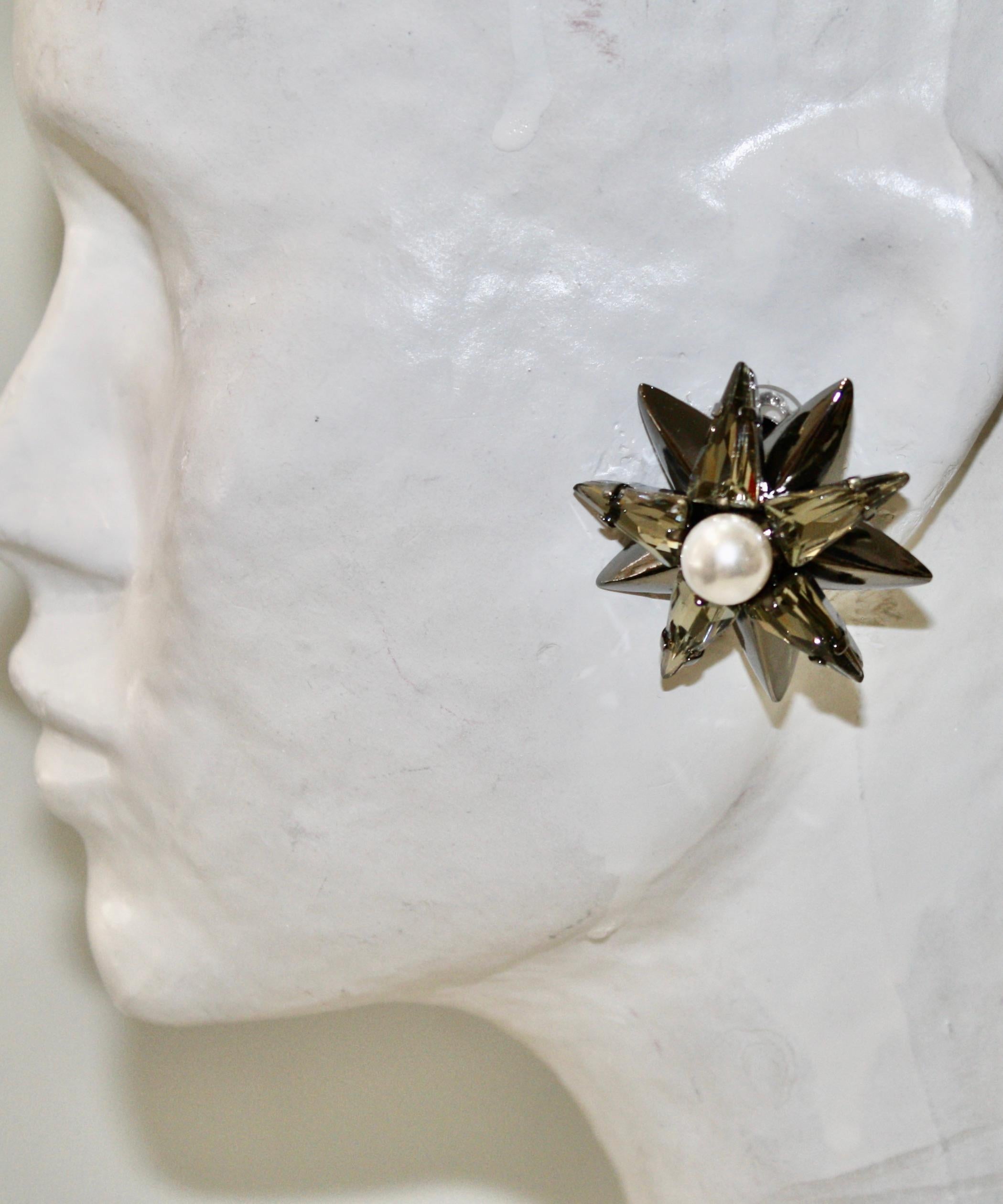 Philippe Ferrandis Star Flower Earrings  2