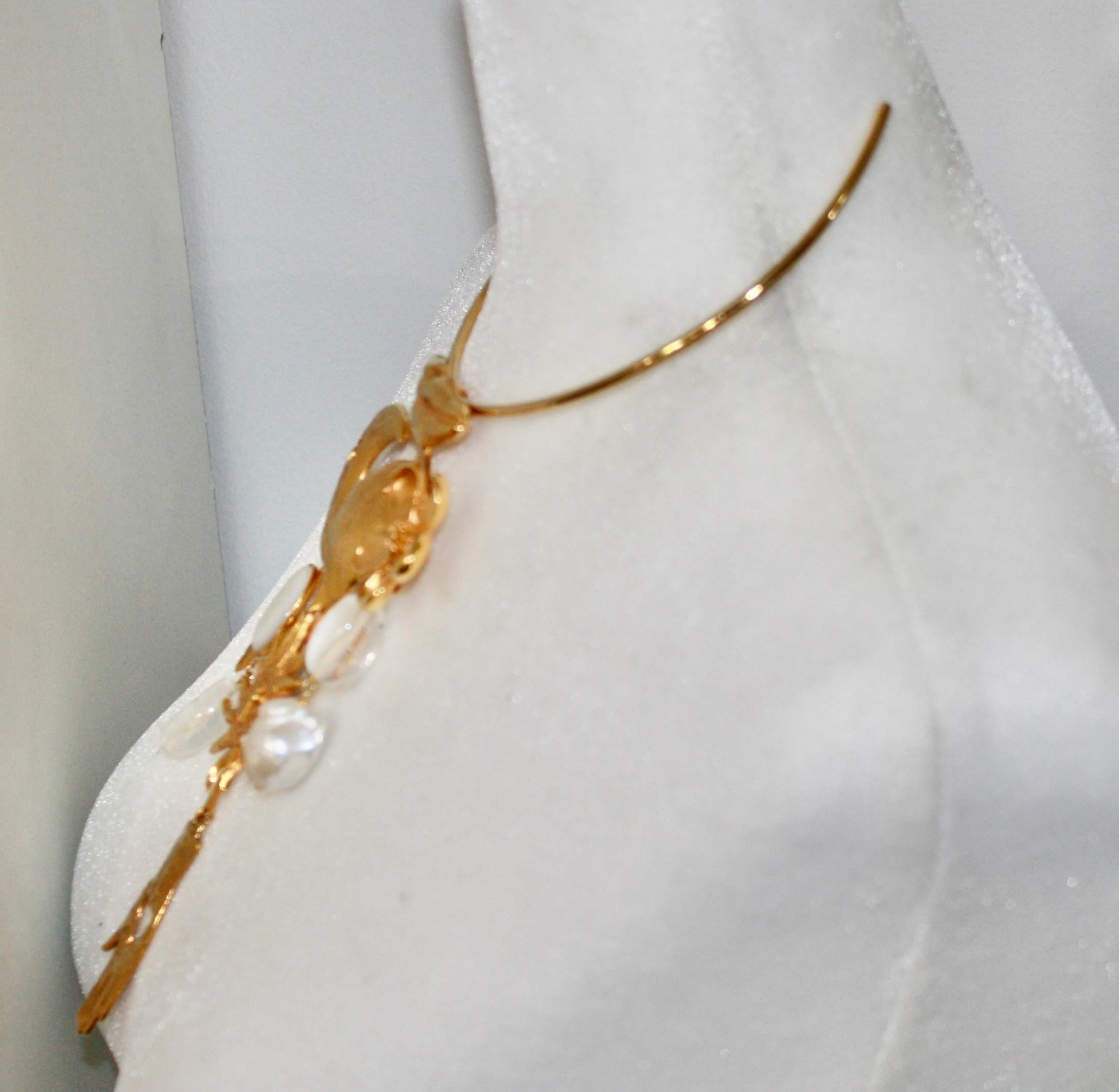 Philippe Ferrandis Symbol Necklace In New Condition For Sale In Virginia Beach, VA