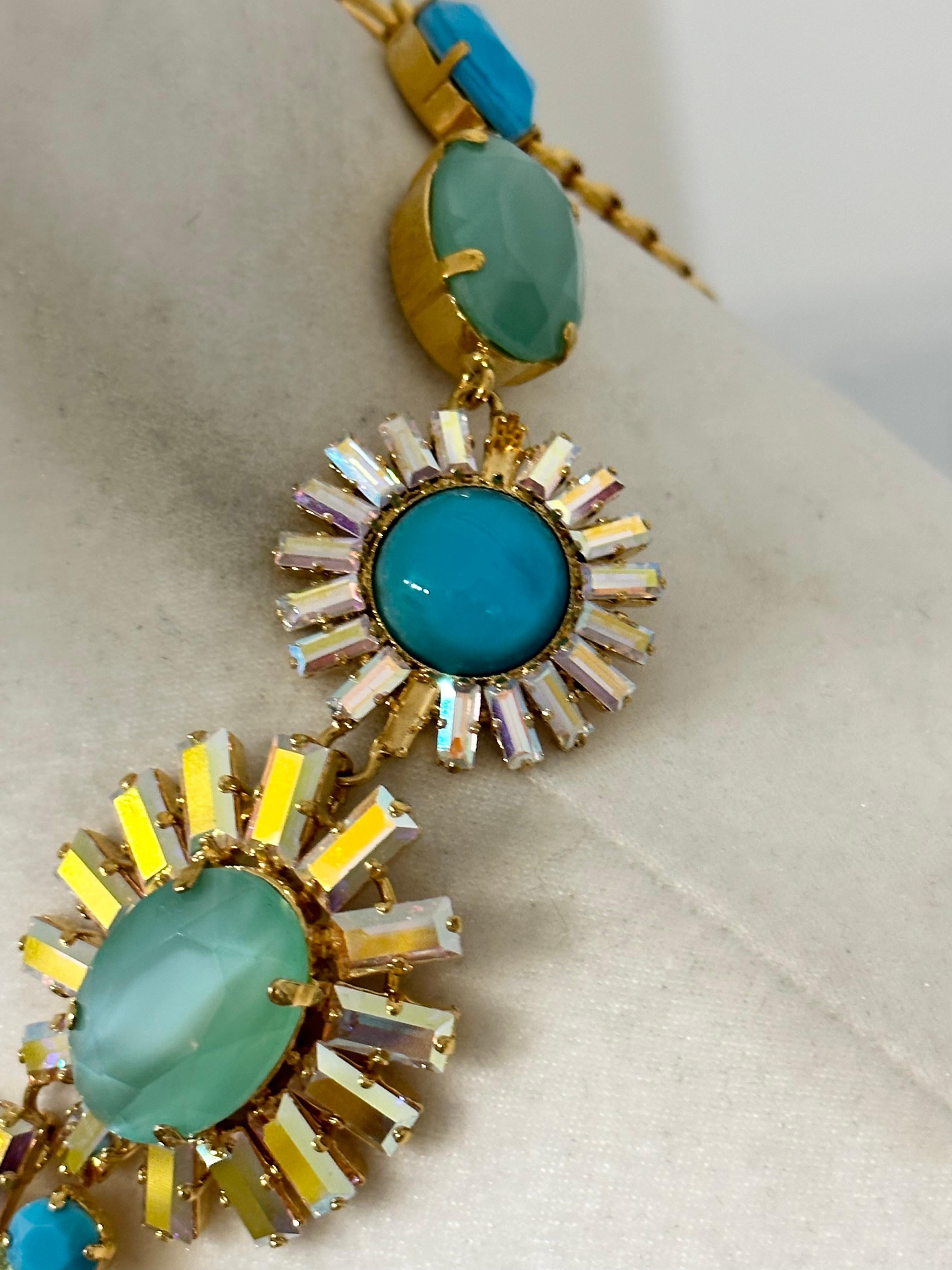 Femenino o masculino Philippe Ferrandis Chocker Único En Aqua en venta