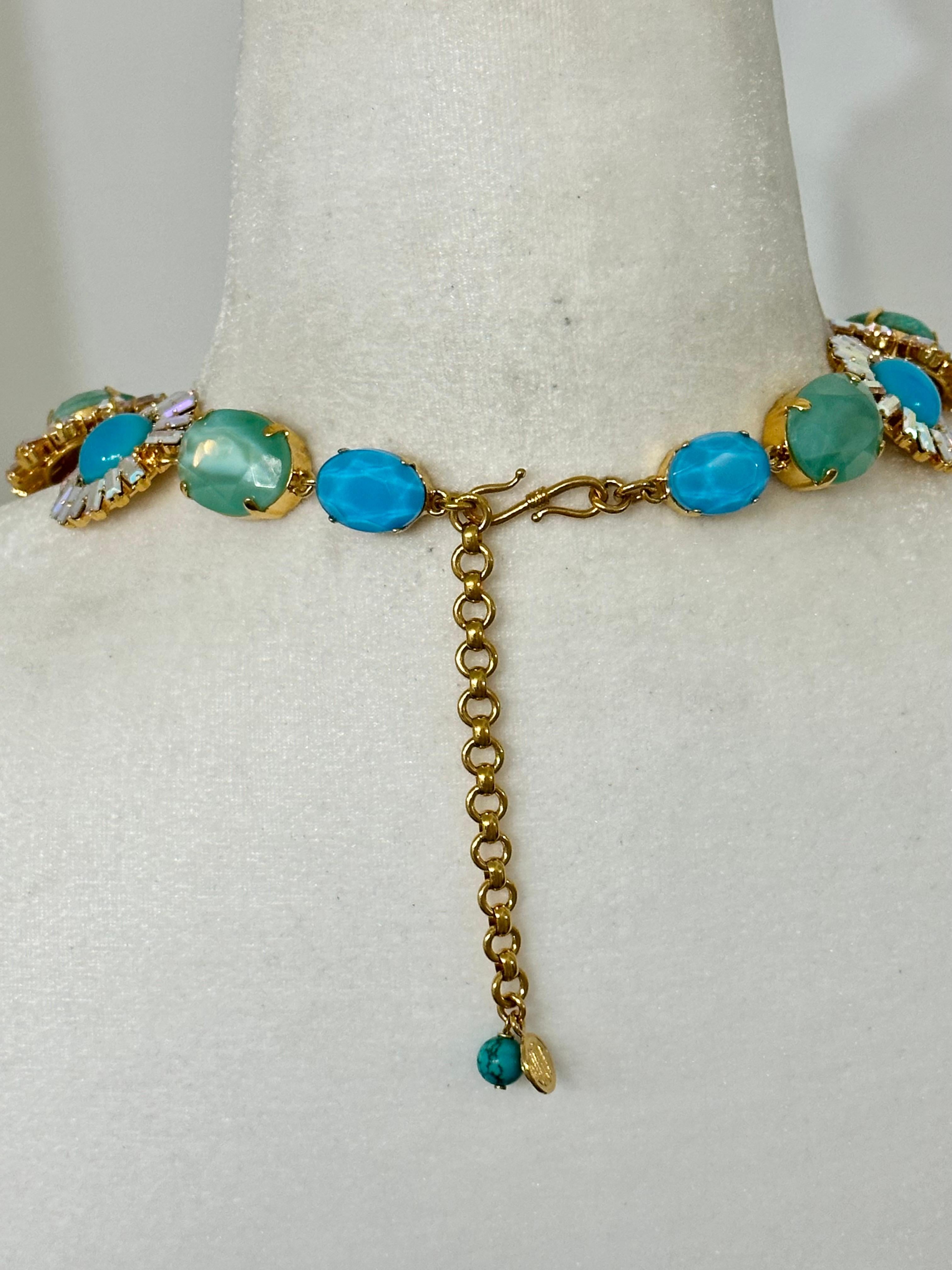 Philippe Ferrandis Chocker Único En Aqua en venta 1