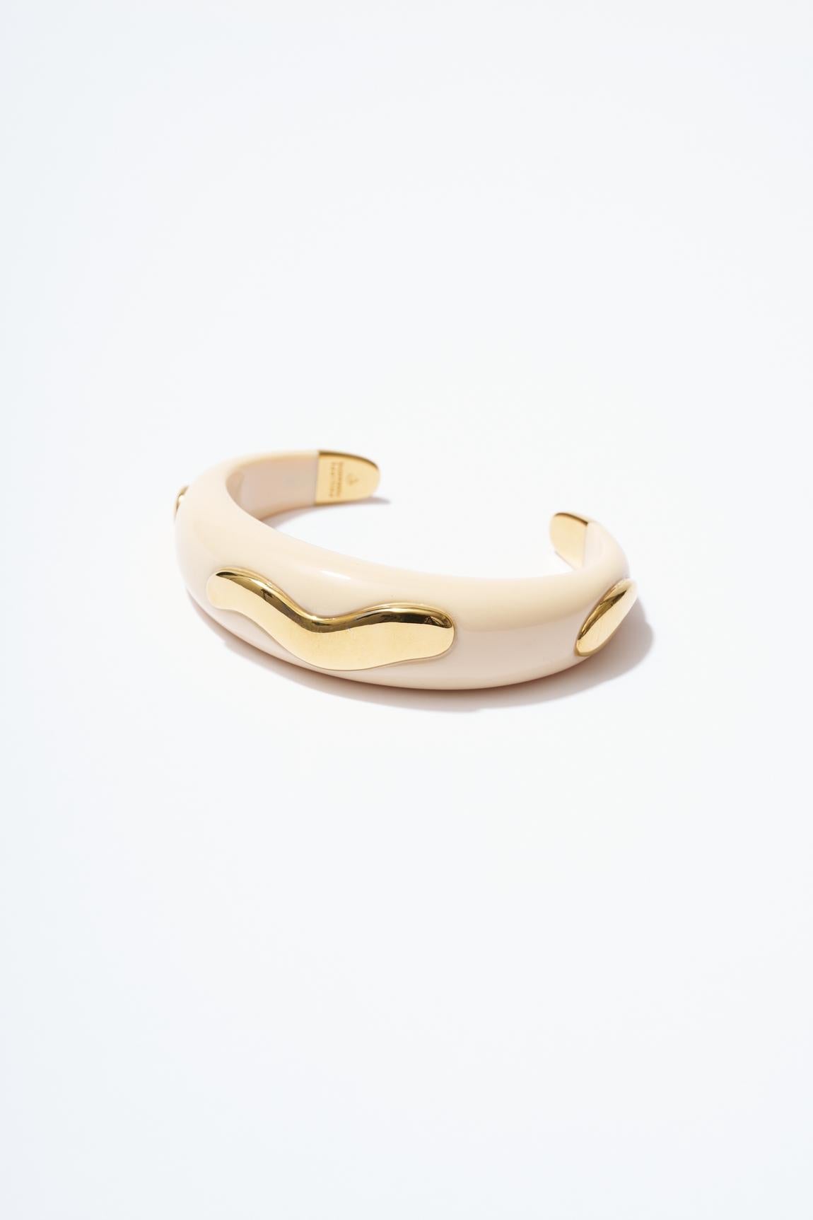 Orecchini Waves di Philippe Ferrandis in oro e bianco in vendita 3