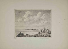 SHORE - Gravure de Philippe François - Milieu du XXe siècle