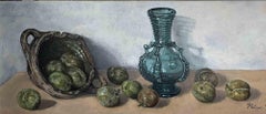 Still Life - Oil by  Philippe Golbert -  Mid-20th Century