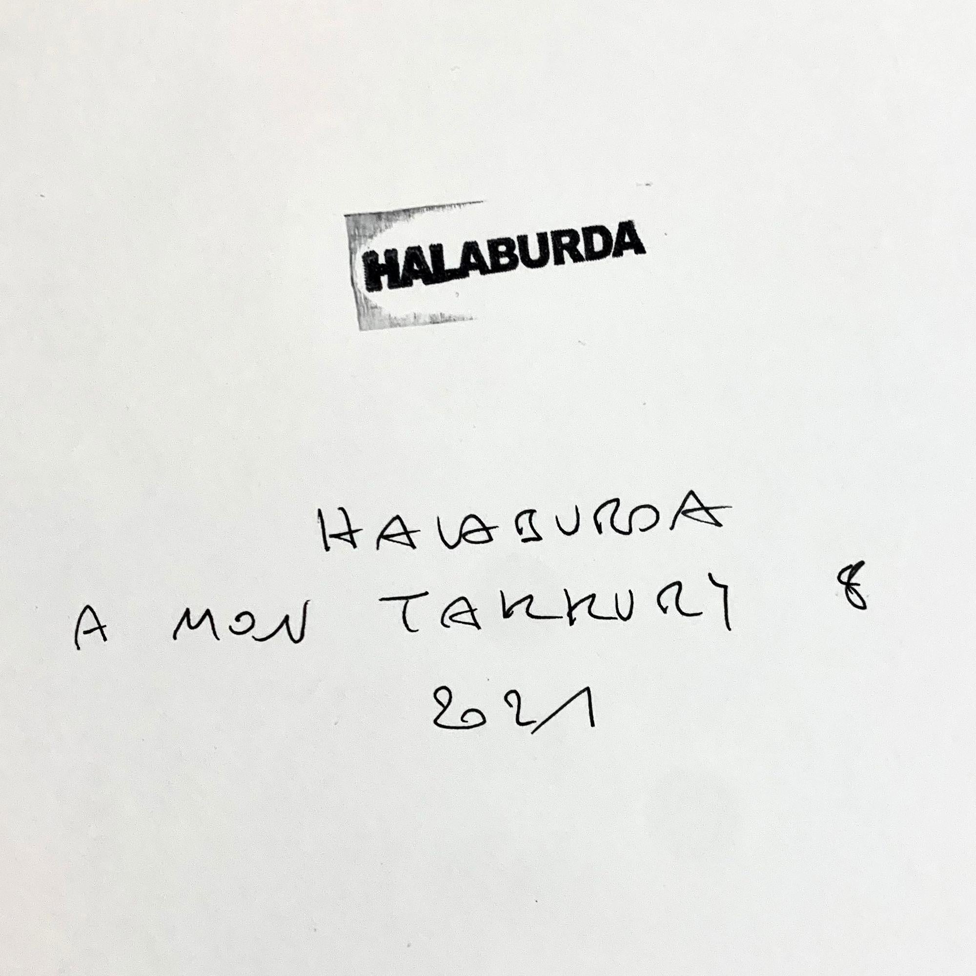 A mon Takkury 8 (Abstrakte Malerei)

Acryl, Filzstift und farbiges Klebeband auf Papier - Ungerahmt

Philippe Halaburda ist ein französischer Künstler, der den Begriff der geografischen Abstraktion geprägt hat, um sein Werk zu beschreiben. Durch die