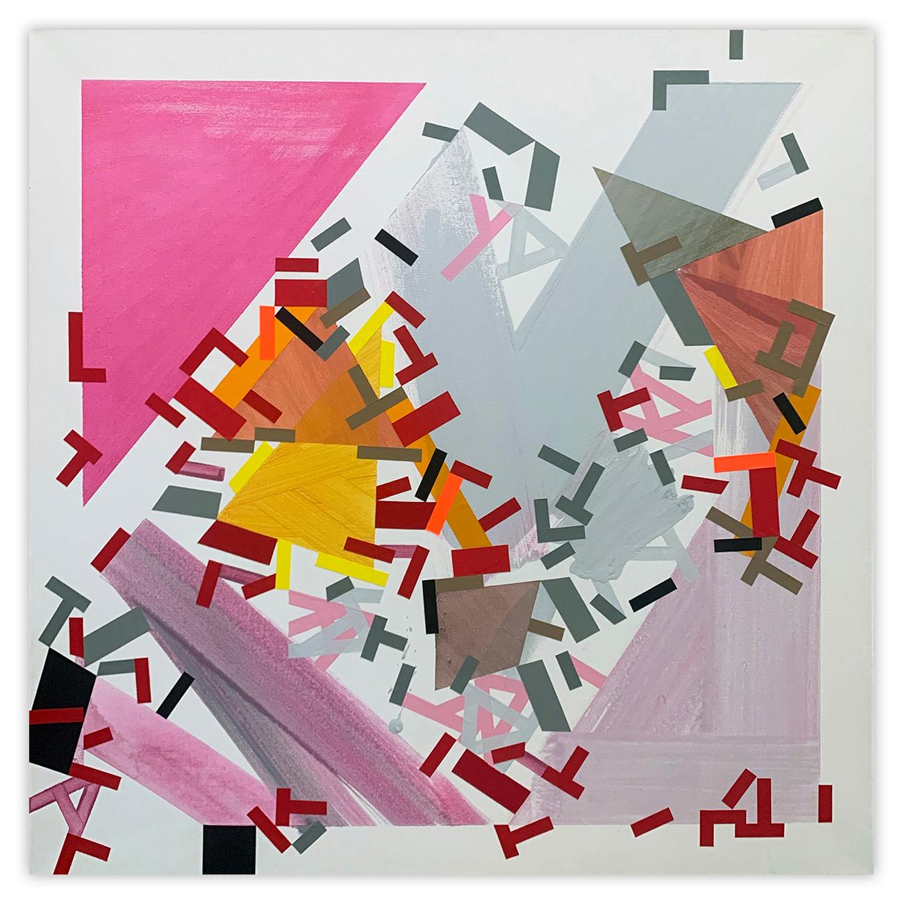 Abstract Painting di Philippe Halaburda - linervinii Ninn (Pittura astratta)