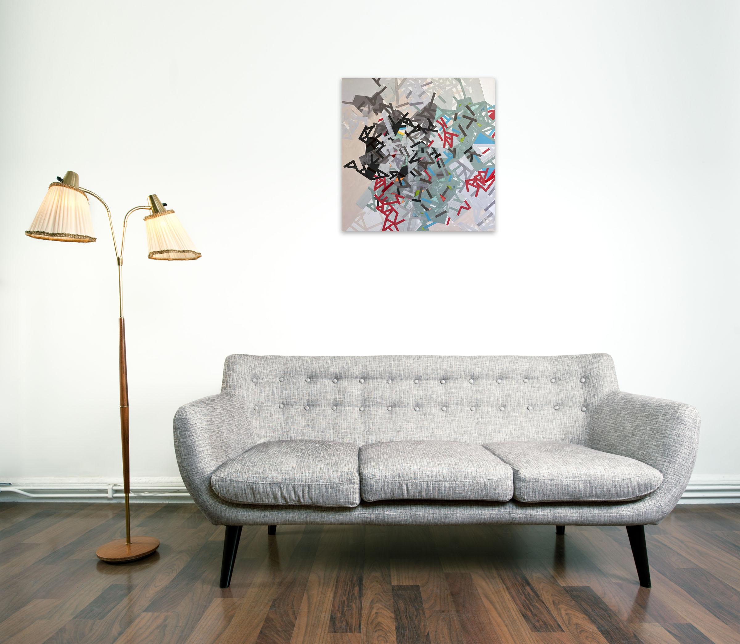 Naawad in Gravii (Abstract Painting) For Sale 1