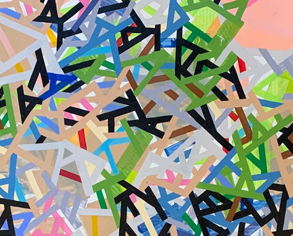 Weendland istaanto (Pittura astratta) - Painting Astratto di Philippe Halaburda