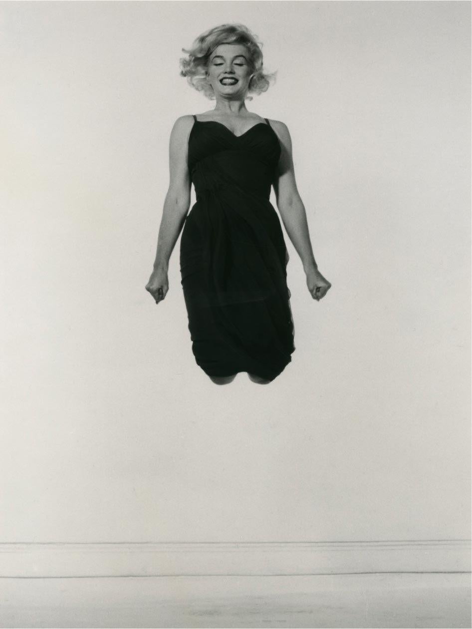 Philippe Halsman Portrait Photograph - Marilyn Monroe, Jumping