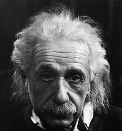Le professeur Albert Einstein:: photographie de portrait emblématique en gélatine argentique des années 1940
