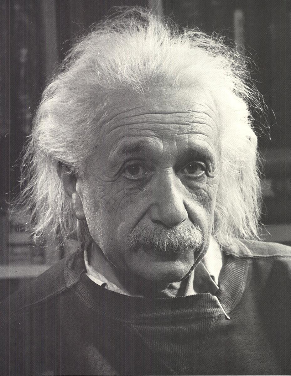 Philippe Halsman 'Einstein' 1981- Offset Lithograph For Sale 1