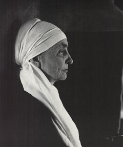 Philippe Halsman 'Georgian O'Keeffe' 1981- Offset Lithograph