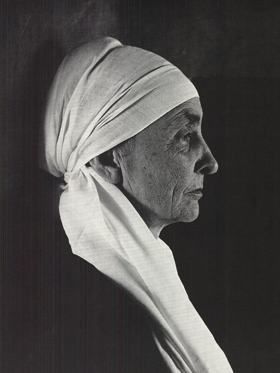 Philippe Halsman „Georgian O'Keeffe“ 1981- Offset-Lithographie im Angebot 2